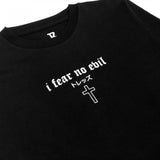 I FEAR NO EVIL SS BLACK (GLOW IN THE DARK) (6635181146230)