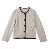 LINE LAMBSKIN JACKET_IVORY (6600108408950)