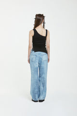 ストラップノースリーブトップ / STRAP SLEEVELESS TOP