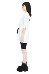 ロゴオーバーラッシュショートスリーブTシャツ/logo overfit rash short sleeve T-shirt (white)