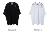 チェーンメッシュボックスTシャツ/TOP(8101) chain mesh box tea