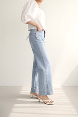 エミリージーンズ / EMILY JEANS / STRAIGHT DENIM PANTS