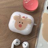 Rudolf - Snow Christmas AirPods Case_matt