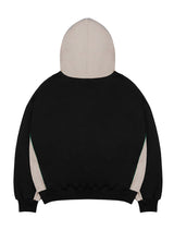 UNISEX Maison Symbol Rugby Snap Hood Black(FCD1TS102M)