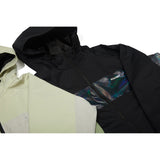 ラインブロックフーディージャケット/BSR2223FWJK029 LINE BLOCK HOODED JACKET CREAM KHAKI