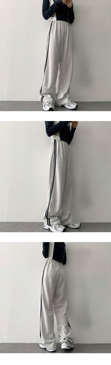 ミート2ラインバンデッドウエストトレーニングパンツ / Meat Two-Line Banded Waist Training Pants