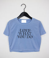 ロベット クロップ Tシャツ / Lovett Crop T-shirt (4color)