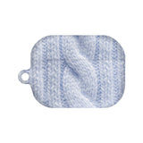 (02 baby blue) Twisted Knitted matte AirPods Case