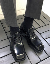 Maison Square Derby Shoes (2color) (6661109940342)