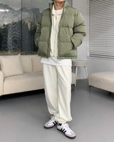 ミニマルデイリーショートパデッドジャケット / [Unisex] Minimal Daily Short Padded Jacket (11 colors)