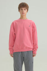 ロゴ ワッペン ピグメント スウェットシャツ ピンク / LOGO WAPPEN PIGMENT SWEATSHIRTS [PINK] (4413981098102)