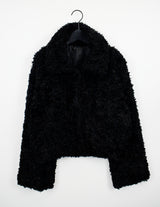エッグファージャケット/Egg Fur Jacket (2color)