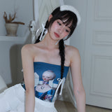 ローズガーデンチューブトップ / 0 3 rose garden tube top