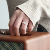 [CCNMADE] Plumeria Pearl Ring