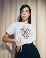 DVRK PRIVÉ ユニロゴベビーTシャツ - WHITE