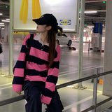 [Bellide made] Stripe Long Sleeve T-shirt