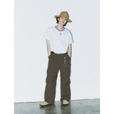 ニットカラーラウンドTシャツ / KNITTING COLLAR ROUND T-SHIRT_WH