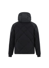CORDURRA NYLON MIX HOODED DOWN PUFFER