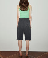 ロゴノースリーブトップ / LOGO SLEEVELESS TOP (GREEN)