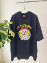 スマイルキャットショートスリーブTシャツ / VENTIQUE Smile Cat Short Sleeve T-shirt 3color