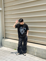 ラビットハートハーフスリーブ / Rabbit heart half sleeves 2color