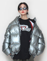 [UNISEX] メタルパッテッドジャンパー