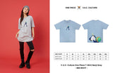 ワンピース Tシャツ サンジ / V.A.C.[ Culture ]™️ : One Piece T-Shirt Sanji Gray