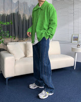 オウンリッチウェーブデニムパンツ / OWN Rich Wave Denim Pants (2 colors)