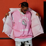 アーチプリンティングベスト/ARCH PRINTING VEST-WASHING PINK