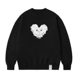[UNISEX] Big Cloud Heart Smile Sweatshirt