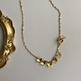ビンテージバタフライトグルバーネックレス/jn Vintage Butterfly Toggle Bar Necklace