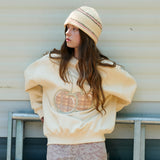 BIG CHERRY NAPPING SWEATSHIRT [CREAM]