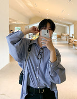 Unbalanced Stripe Shirt (6598148063350)