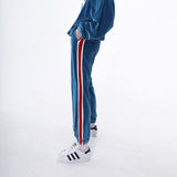 ベルベットジョガーパンツ/0 3 velvet jogger pants - SKY BLUE
