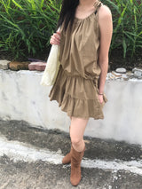 ヘミッシュスリーブレストトップ