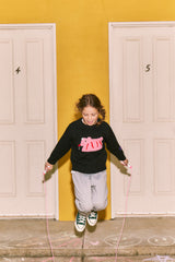 [KIDS] KIRSH X MISAKI KAWAI KIDS FAMILY BASIC KNIT [BLACK]