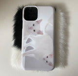 ピンクキャッツケース / Pink cats case