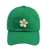 フラワー ドット エンブロイダリー ボールキャップ / Flower Dot Embroidery Ball Cap
