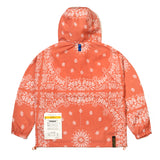 23 ペイズリーアノラック / 23 PAISLEY ANORAK ORANGE / NAVY