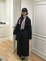 Verliebt high neck long coat