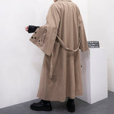 ボタン スリット トレンチコート / SK S/S Button slit trench coat (2 colors)