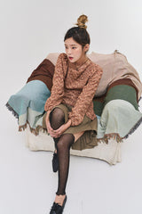 ワニアンバランスボカシブラウス/Wani Unbalanced Bokashi bl (2 colors)