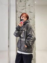 VENTIQUE Pigment 20 Napping Hoodie 3color