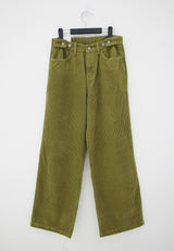 リブコーデュロイビジョパンツ/no.7715 Ribbed Corduroy Bijo Pants (2color)