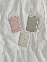 ribbon macsafe wallet (pink)