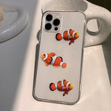 クラウンフィッシュアイフォンケース/Crown Fish Phone Case