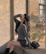 [Bellide made] Swen ribbed round cardigan