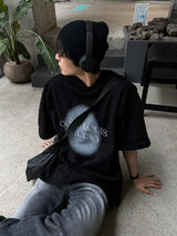 スプレープリントTシャツ