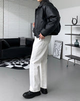 レザーボンディングジャンパー/PS Chief Leather Bonding Jumper (3 colors)