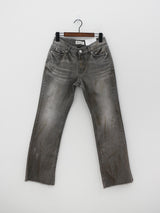 ダストブーツカットデニムパンツ / Dust Bootcut Denim Pants (2color)